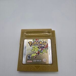 Pokémon Gameboy Game Gold Version- Reproduction
